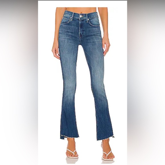 MOTHER The Runaway Step Fray Jeans Night in Havana 29 - Picture 2 of 13